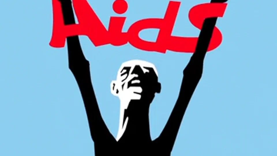 HIV + LIFE Propaganda Poster